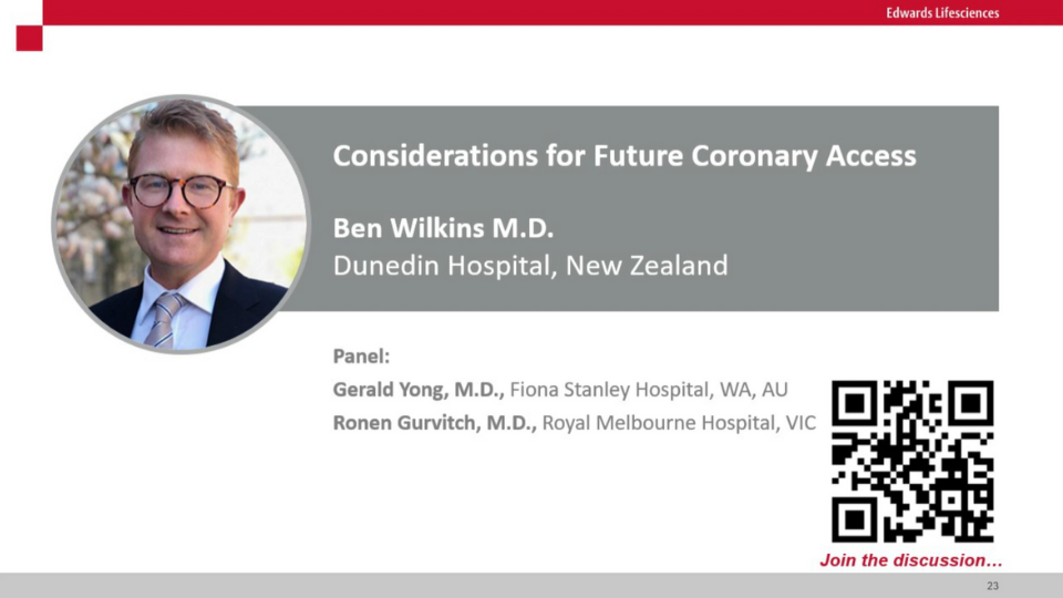 Considerations for Future Coronary Access
