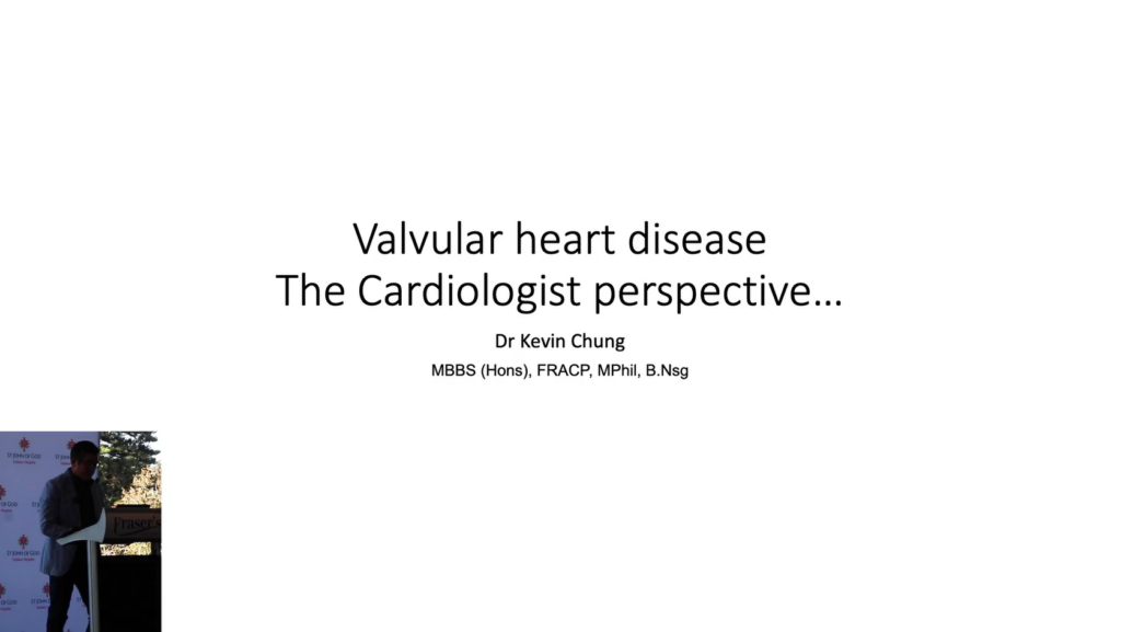Valvular Heart Disease: The Cardiologist Perspective