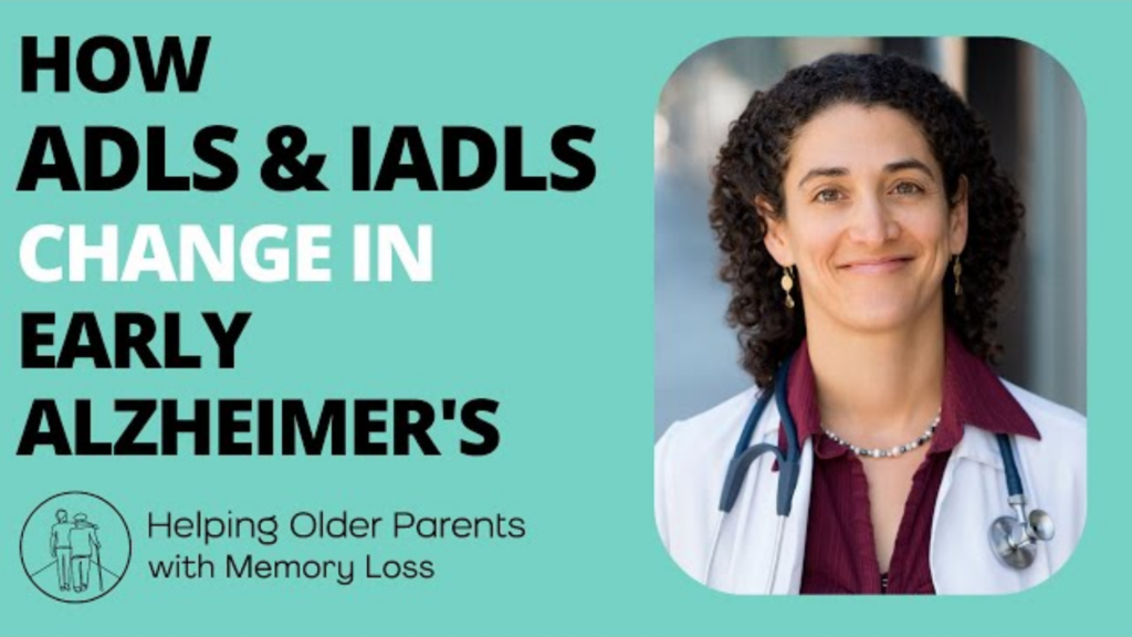 How ADLs and IADLs change in early Alzheimer's