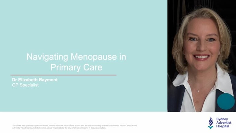 Navigating Menopause in Primary Care