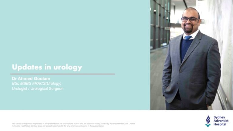 Updates in Urology